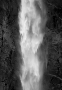 Falling Water, Bridalveil Fall, Yosemite National Park, California, 2017