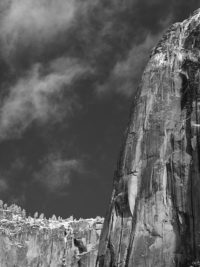 Cliff Face, Winter, Yosemite, 2018