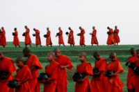 Monks on Ridge