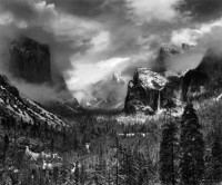 Ansel Adams. Clearing Winter Storm, Yosemite National Park, CA, c1937
