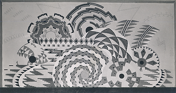 Over Mantle Detail, Ahwahnee Hotel, Yosemite National Park, 1935