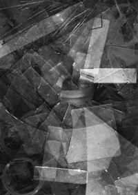 Ansel Adams - Glass Shards, Los Angeles, 1919