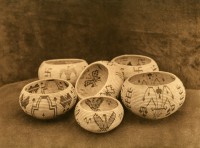 Edward S. Curtis, Modern Designs in Washo Basketry, 1924