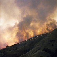 Lucy Goodhart, Line of Fire, Big Sur, California, 2008