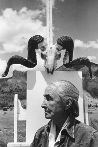 Arnold Newman, Georgia O'Keeffe, Ghost Ranch, New Mexico, 1968