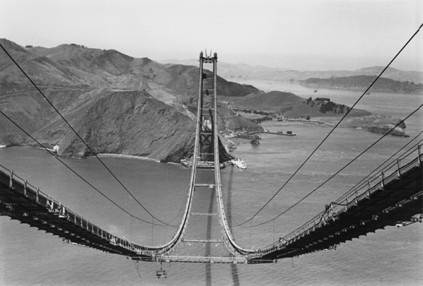 Peter Stackpole, Golden Gate Bridge, California, 1935