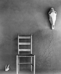 Todd Webb, On the Portal, O'Keeffe's Ghost Ranch House, New Mexico 1959