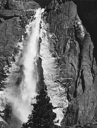 Ansel Adams, Upper Yosemite Fall, Spring, Yosemite National Park, California, circa 1960