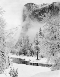Ansel Adams, El Capitan, Winter, Yosemite, California, 1948