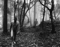 Don Worth, Self Portrait (doube image), Mt Tamalpais, California, 1969