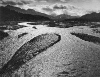 Ansel Adams, Teklanika River, Mckinley National Park, Alaska, 1947