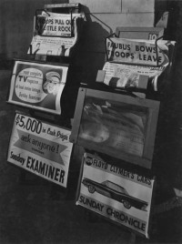 Phil Palmer - News Racks, San Francisco, 1956