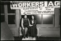 Midnight at New Worker's School, New York City, 1933