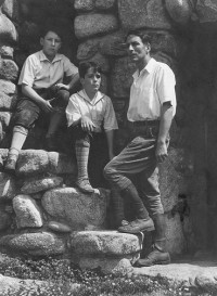 Robinson Jeffers and Boys circa 1934