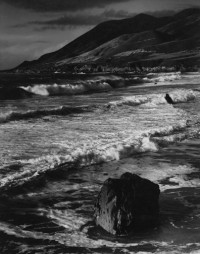 Morley Baer, Winter Surf, Garrapata, Sur Coast, 1966