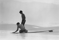 Ron Chuch, Two Young Surfers, Banzai Pipeline, 1963