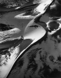 William Garnett, Great Brown Dunes with Snow, Colorado, 1983