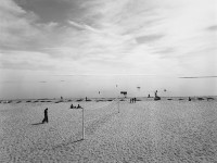 Harry Callahan, Cape Cod (Volleyball Net With People), 1972