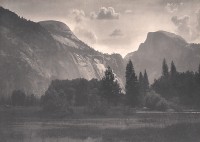 William E. Dassonville, Half Dome And North Dome, Yosemite Valley, circa 1905