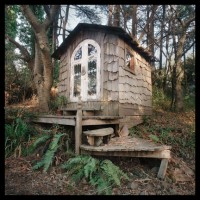 Meditation hut, Druid Heights, Marin County