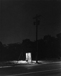George Tice, Telephone Booth, 3am, Rahway, NJ, 1974