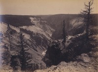 William Henry Jackson, View From East Of Point Lookout, Yellowstone, Circa 1871