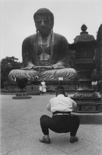 Marc Riboud, The Buddha and the Photographer, Japan, 1958