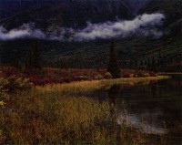 Philip Hyde, Lake near Susitna River, Alaska Range, Alaska, 1971