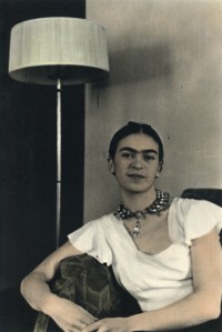 Frida by the Lamp, 1933