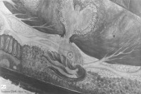 Section of Diego's Rockefeller Center Fresco Showing Life Microcosm, 1933