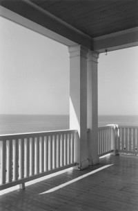 George Tice - Porch, Monhegan Island, Maine, 1971