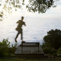 Lucy Goodhart - Torre on the Swing, Big Sur, CA, 2004