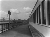 Johan Hagemeyer, Promenade, San Francisco From Ferry Boat, 1922