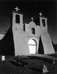Morley Baer - Mission Church, Rancho de Taos, New Mexico, 1973