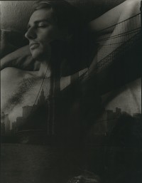 Bill Allard With NYC Brooklyn Bridge, 1976