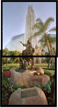 Smiling Jesus, Crystal Cathedral, Garden Grove