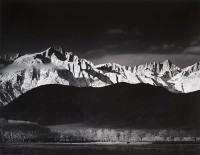 Ansel Adams, Sierra Nevada From Lone Pine, California, 1944
