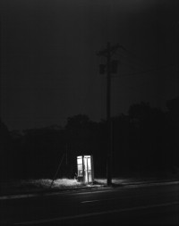 George Tice - Telephone Booth 3am, Rahway, NJ, 1974