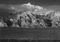 Ansel Adams - Mount Williamson, Sierra, Nevada, from Owens Valley, 1944