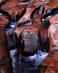 Small Stream Erosions, Coyote Canyon, Utah, August 14, 1971
