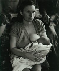 Rose of Sharon (Migrant Mother Nursing) from the Grapes of Wrath, 1938