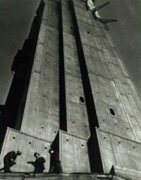 Three Workers on the Golden Gate Bridge, from California and the West, 1936