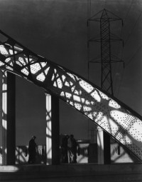 Sixth Street Bridge, Pattern in Steel and Shadows, 1932