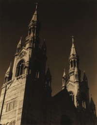 Church Spires, Columbus Avenue, 1936
