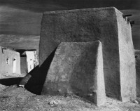 Rear of Church Cordova New Mexico, 1938