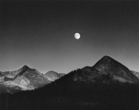 Moonrise from Glacier Point, Yosemite National Park, California, 1948