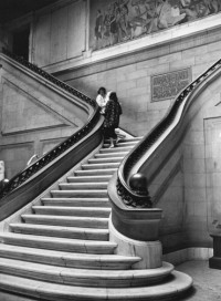 Alfred Eisenstaedt – Stairway at the School of Fine Arts, Baltimore MD, 1944