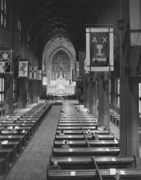 Bernice Abbott – Interior of Trinity Church, 1940’s