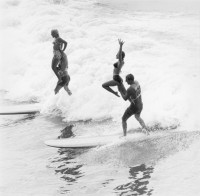 Tandem Surf Contest, Huntington Beach, circa 1964