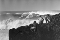Watching the Waves, Waiema Bay Hawaii, 1962